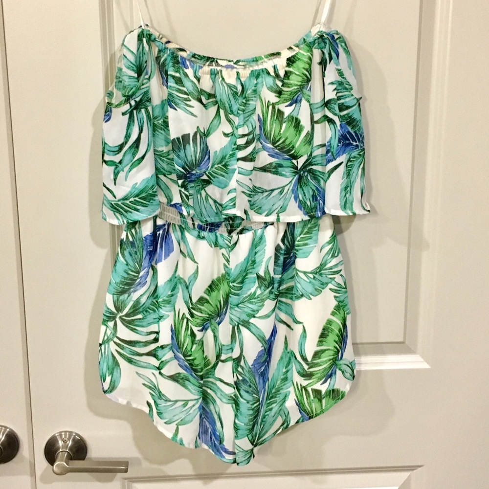 Off- the Shoulder Romper